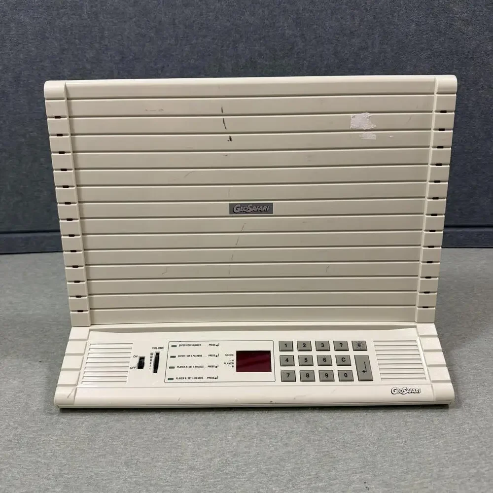 GeoSafari Electronic‎ Learning System EI 8800 VINTAGE Untested No Cord